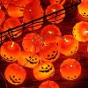 Halloween Pumpkin String Lights, Holiday LED Lights for Indoor Outdoor Decor